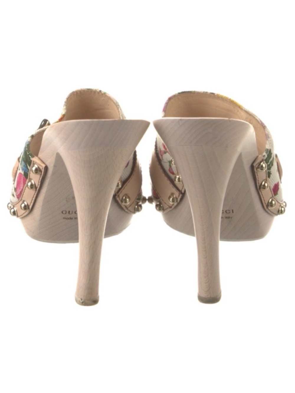 Gucci Floral Heels - Multicolor - Picture 3 of 5